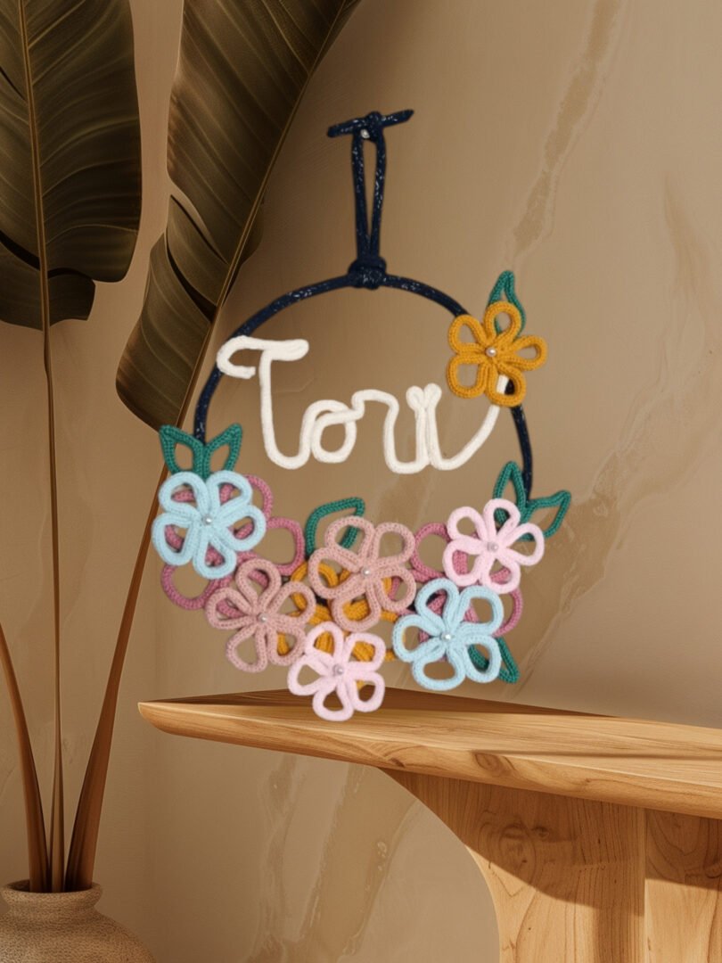 lescreasdepipine prenomtricotin bouquetfleurs